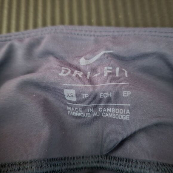 Nike Blue High-Waisted Leggings - Picture 4 of 5